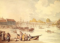old painting of Kingston upon Thames
