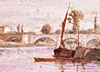 Painting of Kingston Bridge, 1850