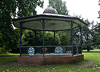 Canbury bandstand, home to weekly concerts in summer